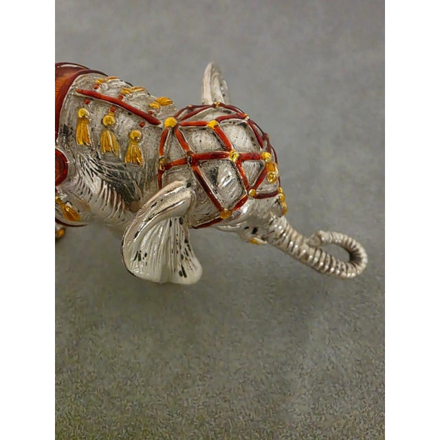 Sterling Silver Elephant by Gene Moore for Tiffany & Co, 1970s For Sale - Image 13 of 17