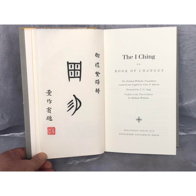 Yellow The I Ching Vintage Chinese Book Decor For Sale - Image 8 of 10