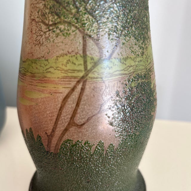 1900s Tall Legras Vase For Sale - Image 10 of 12