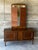 Vintage Wooden Dressing Table with Triptych Mirror, 1950s For Sale - Image 4 of 18