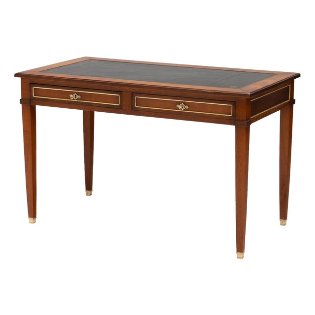 Antique Writing Table in Walnut, 1920s For Sale