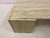 Beige Eye Shaped Travertine Coffee Table, 1970s For Sale - Image 8 of 18