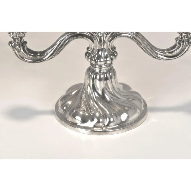 Silver Silver 830/1000 Candelabras, Germany, 1935, Set of 2 For Sale - Image 8 of 15