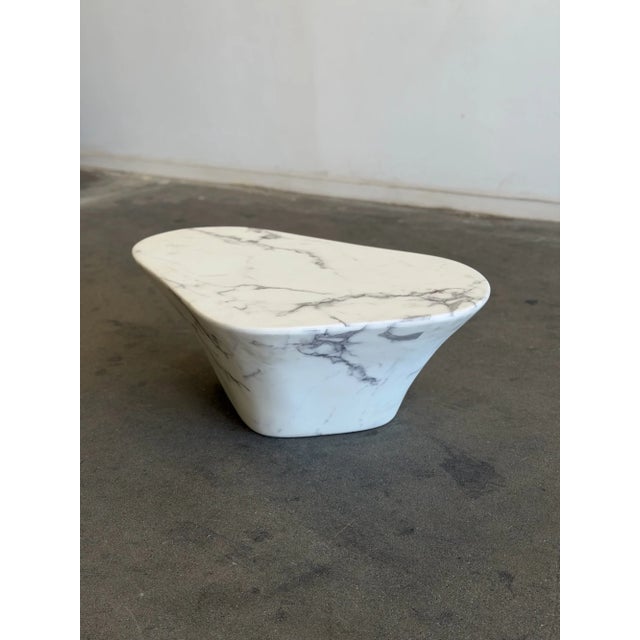 2000 - 2009 Faux Marble Coffee Table For Sale - Image 5 of 10
