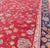 All-Over Floral Design Antique Indian Rug in Red and Blue Tones For Sale - Image 4 of 13