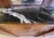 Brown 1920s Antique French Marble Top Art Nouveau (Deco) Hutch For Sale - Image 8 of 11