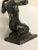 Antique Crackle Painted & Cast Metal Nude For Sale - Image 10 of 11