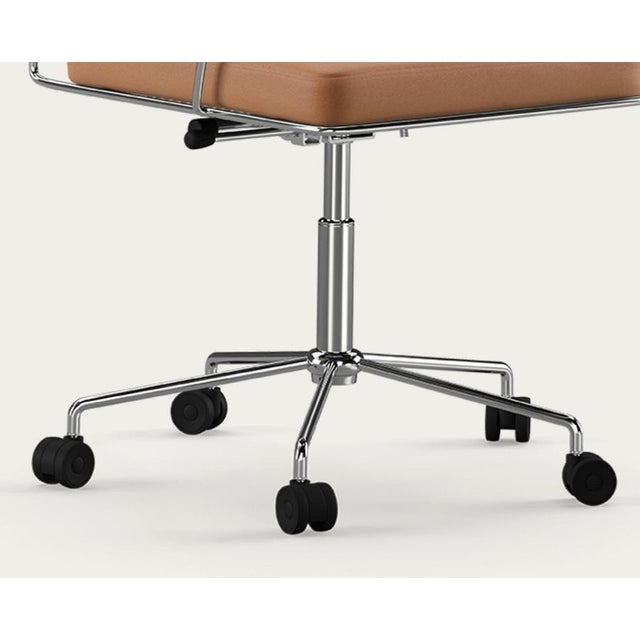 Black Henrik Tengler Time Chair Frame: Chrome, Upholstery: Silt for One Collection For Sale - Image 8 of 13