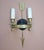 French Empire Gilt Bronze Wall Lights, 1900s, Set of 2, in Good conditions. Designed 1890 to 1919 European Plug (up to...