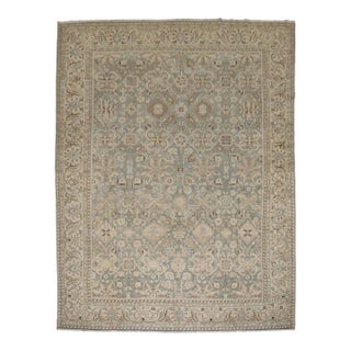 Persian Malayer Sea Foam Color Rug rug no.j4366 For Sale