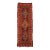 Vintage Berber Red Boujad Moroccan Rug - 04'09 X 13'02 For Sale