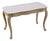 Dove Gray Wooden Coffee Table For Sale