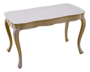 Dove Gray Wooden Coffee Table