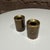 For your consideration, B.C.A. brass candle holders or oil lamps from Denmark, which were popular mid-century modern....