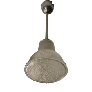 French Industrial Pendant Lamp from Holophane, 1940s For Sale