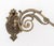 Pair of French Empire Style Brass Swing-Arm Wall Sconces For Sale In New York - Image 6 of 9