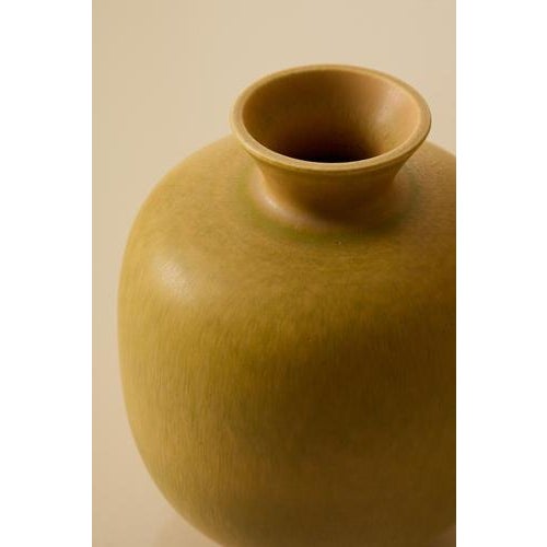 1950s Studio Ceramic Vase attributed to Berndt Friberg, Sweden, 1960s For Sale - Image 5 of 7
