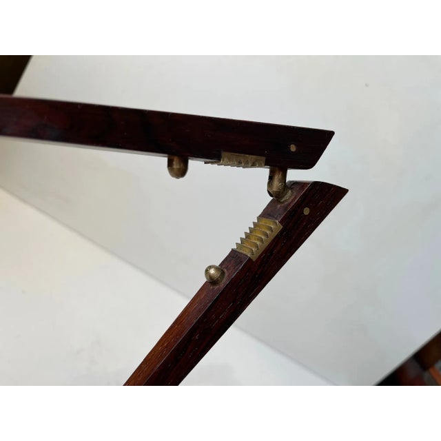 Mid-Century Nutcracker in Rosewood and Brass by Poul Knudsen, 1960s For Sale - Image 4 of 9