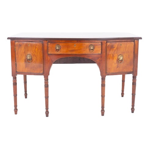 Antique Georgian Mahogany Server Buffet, 1790 For Sale