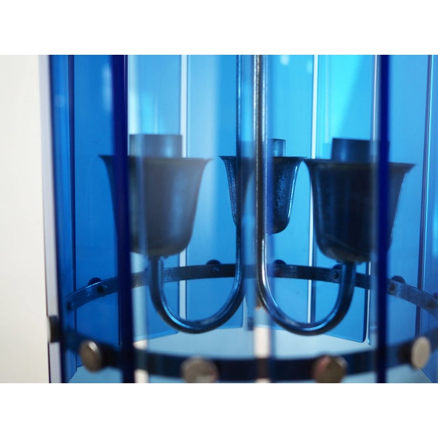 Metal Italian Pendant Lamp, 1970s For Sale - Image 7 of 10