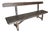 Mid 20th Century Scandinavian Sculptural Bench For Sale