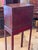 19th Century Red Chinoiserie Painted Cabinet on Stand For Sale - Image 10 of 13