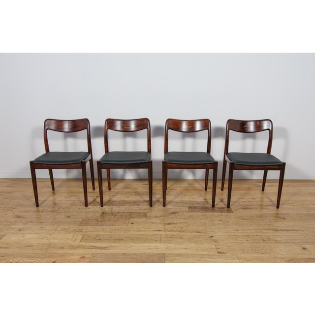 Mid-Century Modern Mid-Century Danish Dining Chairs from Uldum Møbelfabrik, Denmark, 1960s, Set of 4 For Sale - Image 3 of 18