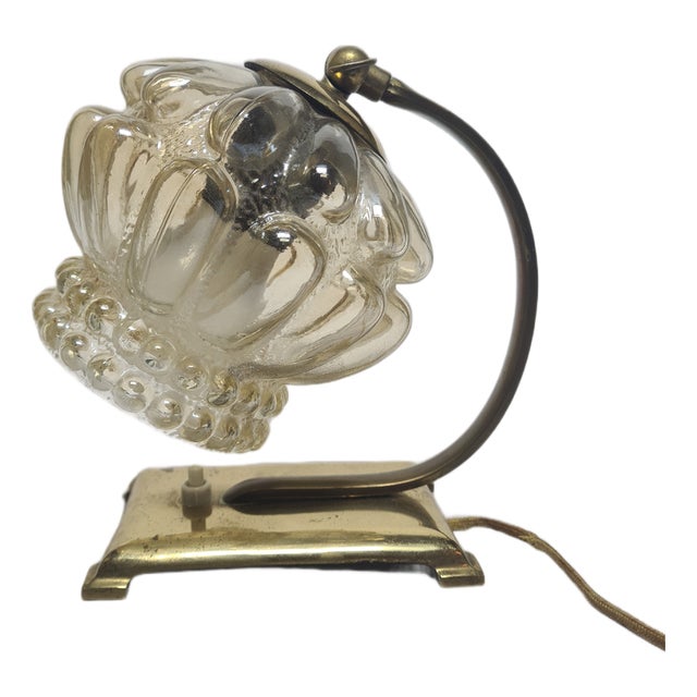 Art Deco Bedside Lamp, Belgium, 1950s For Sale