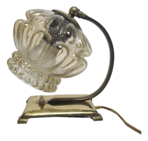 Art Deco Bedside Lamp, Belgium, 1950s