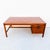 1960s Jens Risom Attributed Walnut & Rosewood Executive Desk, 1960s Mid Century Modern For Sale - Image 5 of 14