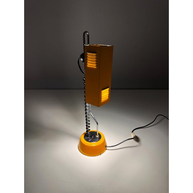 Metal Vintage Italian Table Lamps, 1970s, Set of 2 For Sale - Image 7 of 18