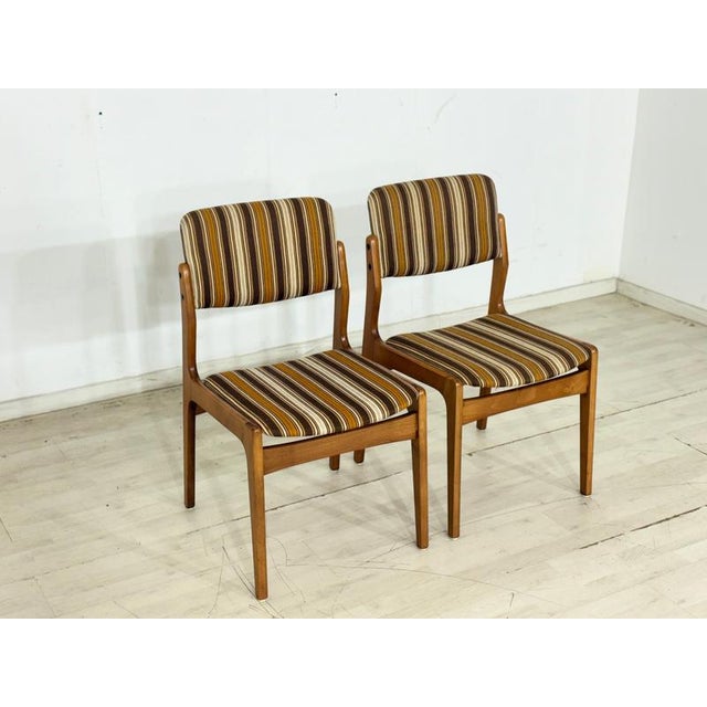 Mid-Century Dining Chairs, Set of 2 For Sale - Image 3 of 9