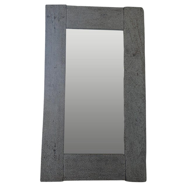 Andrianna Shamaris Shell Inlaid Teak Wood Frame Mirror For Sale - Image 15 of 18