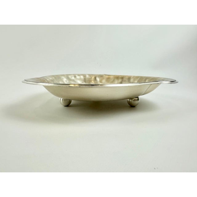 1950s Art Deco Silver-Plated Ikora Bowl from WMF, 1950s For Sale - Image 5 of 12