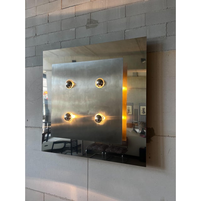 Screen Wall Lamp by Fabrizio Cocchia and Gianfranco Fini for New Lamp, 1970s For Sale - Image 12 of 15