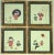 Wood 4 Faux Bamboo Japanese Paper Cut Collage Art Set For Sale - Image 7 of 7