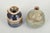 Carl-Harry Stålhane for Rörstrand Two Miniature Vases, Mid-20th Century. Two small hand-glazed stoneware miniature vases,...