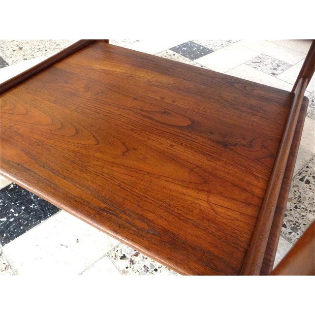 Brown Danish Teak Coffee Table by Hvidt & Mølgaard for France & Daverkosen, 1950s For Sale - Image 8 of 15