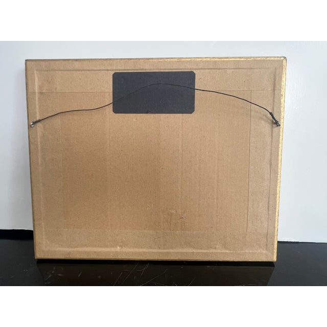 Printmaking Materials Antique Lithograph Harrison Fisher "Picnic at the Beach" For Sale - Image 7 of 7