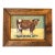 Contemporary Original Rustic Cow Painting by Stephen Heigh “Jersey” For Sale