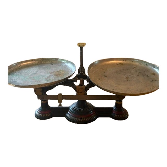 Henry Troemner Antique Apothecary Balance Scale For Sale