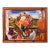 Monumental Maya Eventov Signed Oil Painting, Vibrant Still Life, 43 X 55 In. For Sale