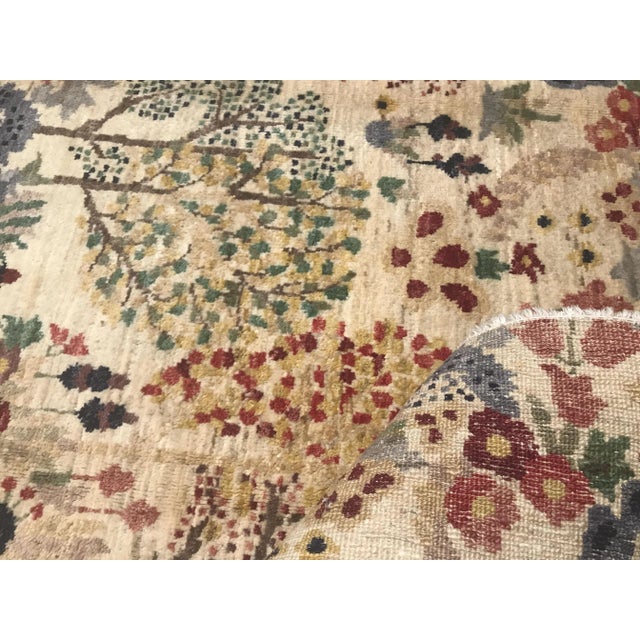 Vintage Naif Rug For Sale - Image 11 of 13