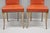 Wood Vintage French Art Deco Gio Ponti Style High Back Pickled Wash Side Chair - Pair For Sale - Image 7 of 18