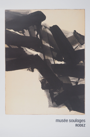 Encre 1961 Poster after Pierre Soulages