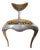 Signed, #46/300 Mark Brazier-Jones "Dolphin Tail" Chrome & Leopard Chair, c.1994 For Sale