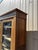 Brown Walnut Display Cabinet, 1890s For Sale - Image 8 of 13