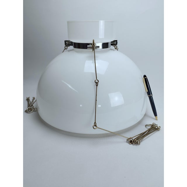 Mid-Century Modern Pendant Lamp by Herbert Proft for Glashütte Limburg, 1960s For Sale - Image 10 of 11