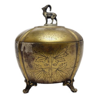 Art Nouveau Sugar Bowl from Szandrik, Hungary, 1890s For Sale