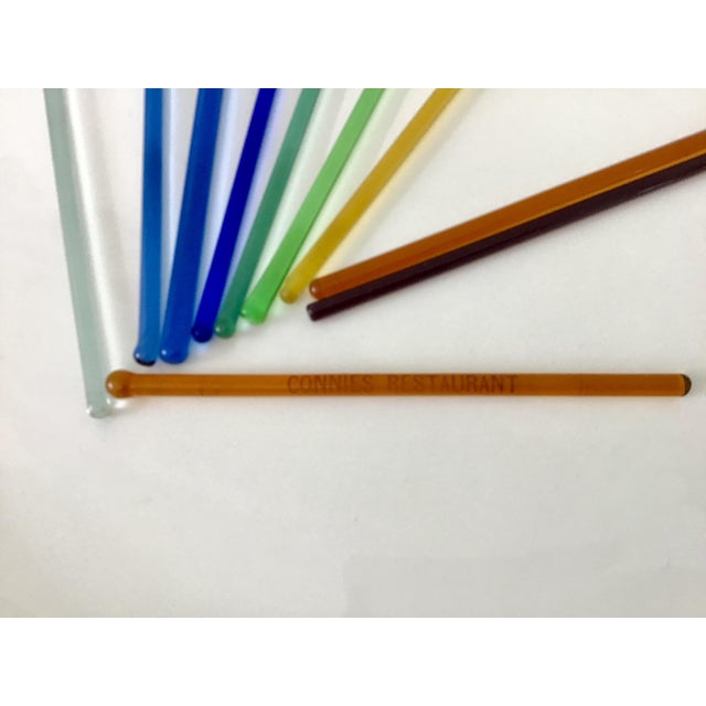 Antique Glass Swizzle Sticks Set of 10 Chairish